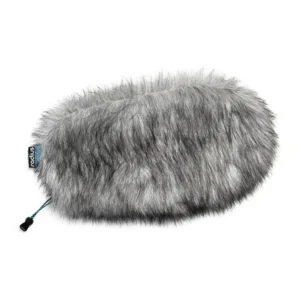 Radius Replacement Fur Wind Covers for Cinela Windshields: The gray cover for the Cinela PIANO.
