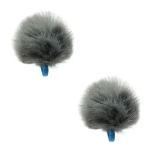 Radius Mini Urchin Lavalier Windshields, pair of gray Mini Urchins.
