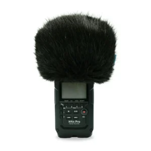Radius Mini Windcovers for Portable Recorders, windcover on a Zoom H4n Pro.
