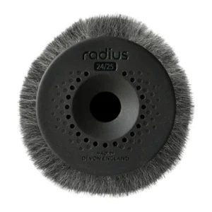 Radius 24/25 Nimbus Slide-On Windshields, 24/25 Nimbus rear end cap with its pepper-pot holes.