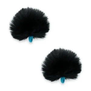 Radius Urchin Lavalier Windshields, pair of black Urchins.