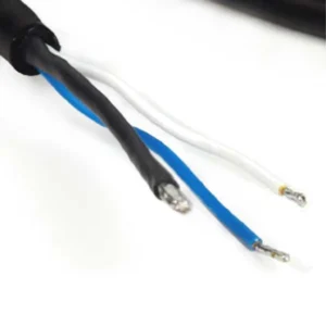 Remote Audio 7506SC Straight Cable for 7506 Headphones: The tinned leads at the headphone end.