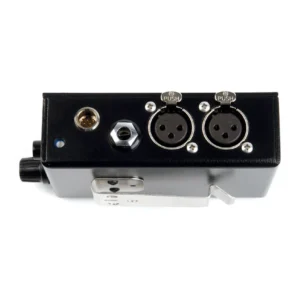 Remote Audio BCSBBV2 Boom Box v2 Talkback Box for Boom Operators: The headset XLR and headphone connections.