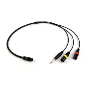 Remote Audio Boom Box v2 Mixer Fans - Various Mixers: The fan with its two XLR3M and 1/4 in TRS plug.