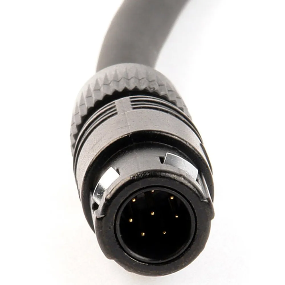 Remote Audio BCSX25 Extension Cable for Boom Box/Duplex Box (25 ft): The 8-pin Neutricon face up close.