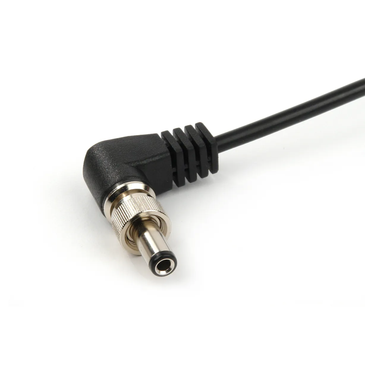 Remote Audio BDS5VISO DC Converter for BDS: The right-angle plug up close.