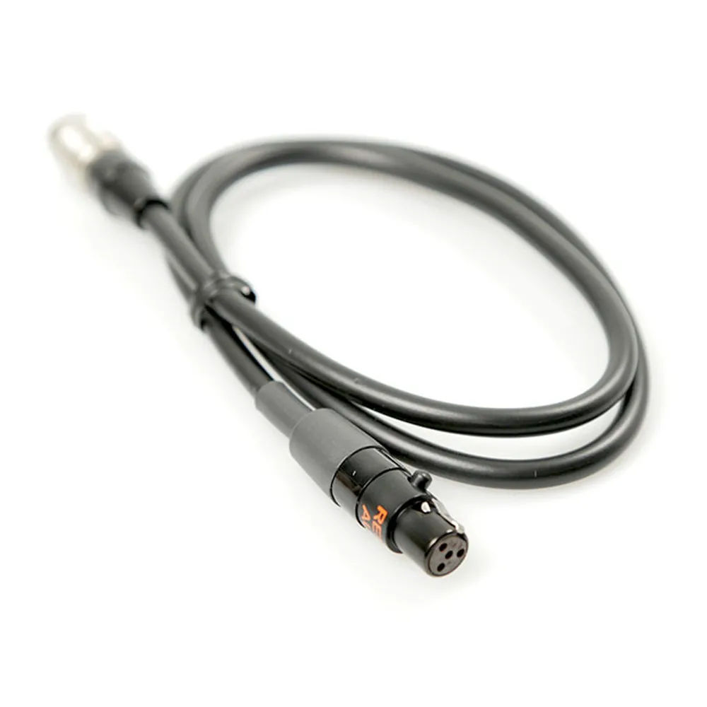 Remote Audio BDSCHT4F BDS Output Cable 4-Pin Hirose Male to TA4F: The cable from the TA4F end.