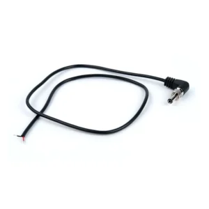Remote Audio BDSCPT BDS Output Cable to Tinned Leads: The 2 ft cable with its right-angle BDS coaxial plug and tinned leads.
