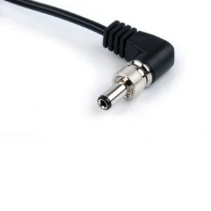 Remote Audio BDSCPT BDS Output Cable to Tinned Leads: The right-angle BDS coaxial plug up close.