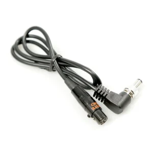 Remote Audio BDSCT4F BDS Output Cable to TA4F: The cable with its right-angle BDS plug and TA4F.