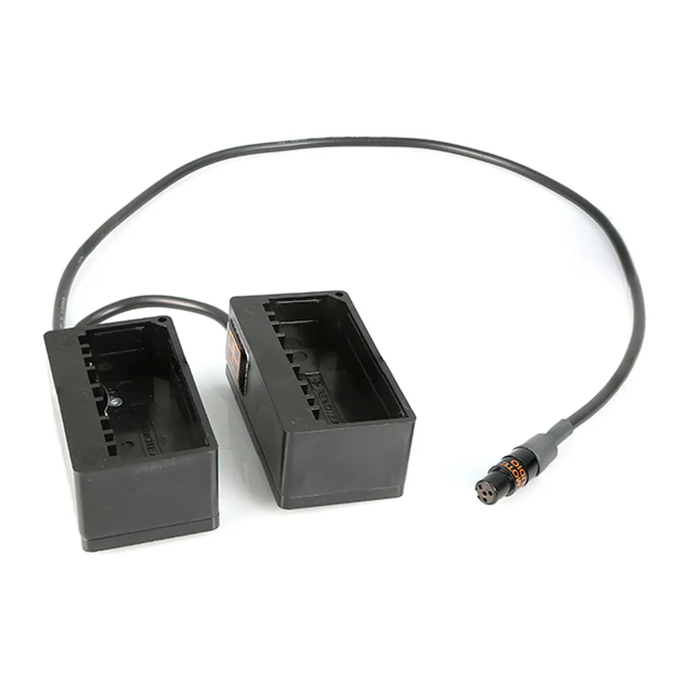 Remote Audio BDSNPADWX2 BDS Input Cable with Dual NP-1 Cups: The two cups from the front.