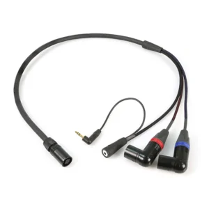 Remote Audio CABETACCOF5/55 ENG Breakaway Camera End for Sony F5/55: The whole camera end laid out.