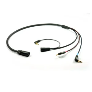Remote Audio CABETACCORD1/8 ENG Breakaway for RED Epic and Scarlet: The camera end with its 3.5 mm leads.