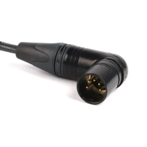 Remote Audio CABETACCOX5M Breakaway Camera End for ARRI Alexa: The right-angle XLR5M up close.