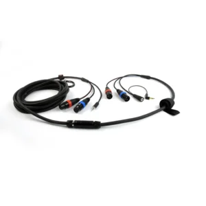 Remote Audio CABETACFP33 Betacam/ENG Breakaway Cable: The breakaway with its XLR and 3.5 mm ends.