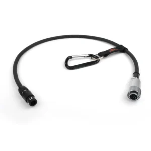 Remote Audio CABETAMIXS Breakaway 10-Pin Hirose M to Neutricon M: The mixer end with its 10-pin Hirose and Neutricon connectors.