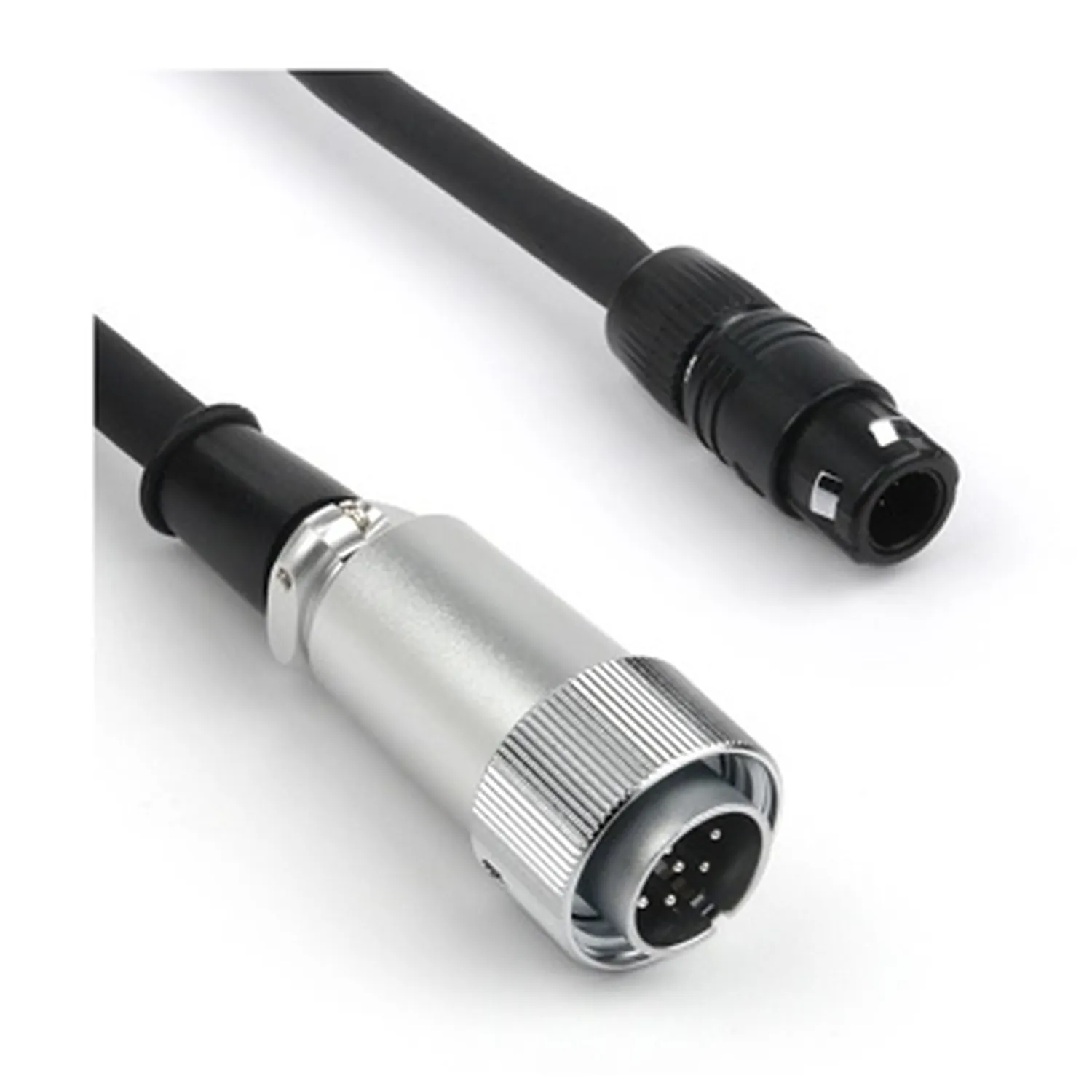 Remote Audio CABETAMIX Breakaway Mixer End Cable: The cable's 10-pin Hirose and Neutricon ends.