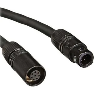 Remote Audio CABETATCEXT25 Breakaway Extension with Timecode (25 ft): The Neutricon female and male ends of the extension.