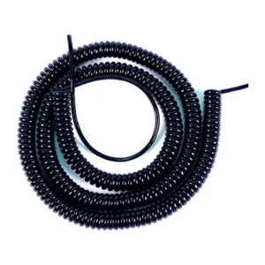 Remote Audio CACC4PLUS1 Bulk Coiled Cable for Talkback Headsets: The coiled cable with its 12 in tails.