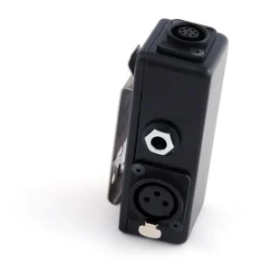 Remote Audio CADPLXBOX Boom Operator Duplex Box: The duplex box from the side.
