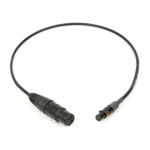 Remote Audio CALECXL3/5L36 Unbalanced Line Level Adapter XLR3F to TA5F: The cable with its XLR3F and TA5F.