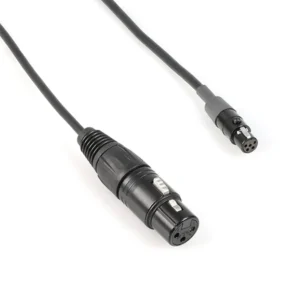Remote Audio CALECXL3/5L36 Unbalanced Line Level Adapter XLR3F to TA5F: The XLR3F and the TA5F up close.