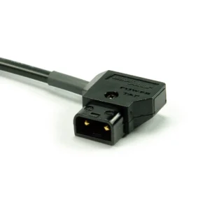 Remote Audio CALEPWRBLOCKTAP D-Tap to Lectrosonics LZR Power Cable: The D-Tap plug up close.