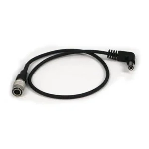 Remote Audio CALEPWRBS DC Power Cable 4-Pin Hirose M to S760: The cable with its 4-pin Hirose plug and right-angle S760 plug.