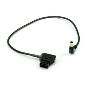 Remote Audio CALEPWRBTAP DC Power Cable PowerTap to S760: The cable with its PowerTap plug and right-angle coaxial plug.
