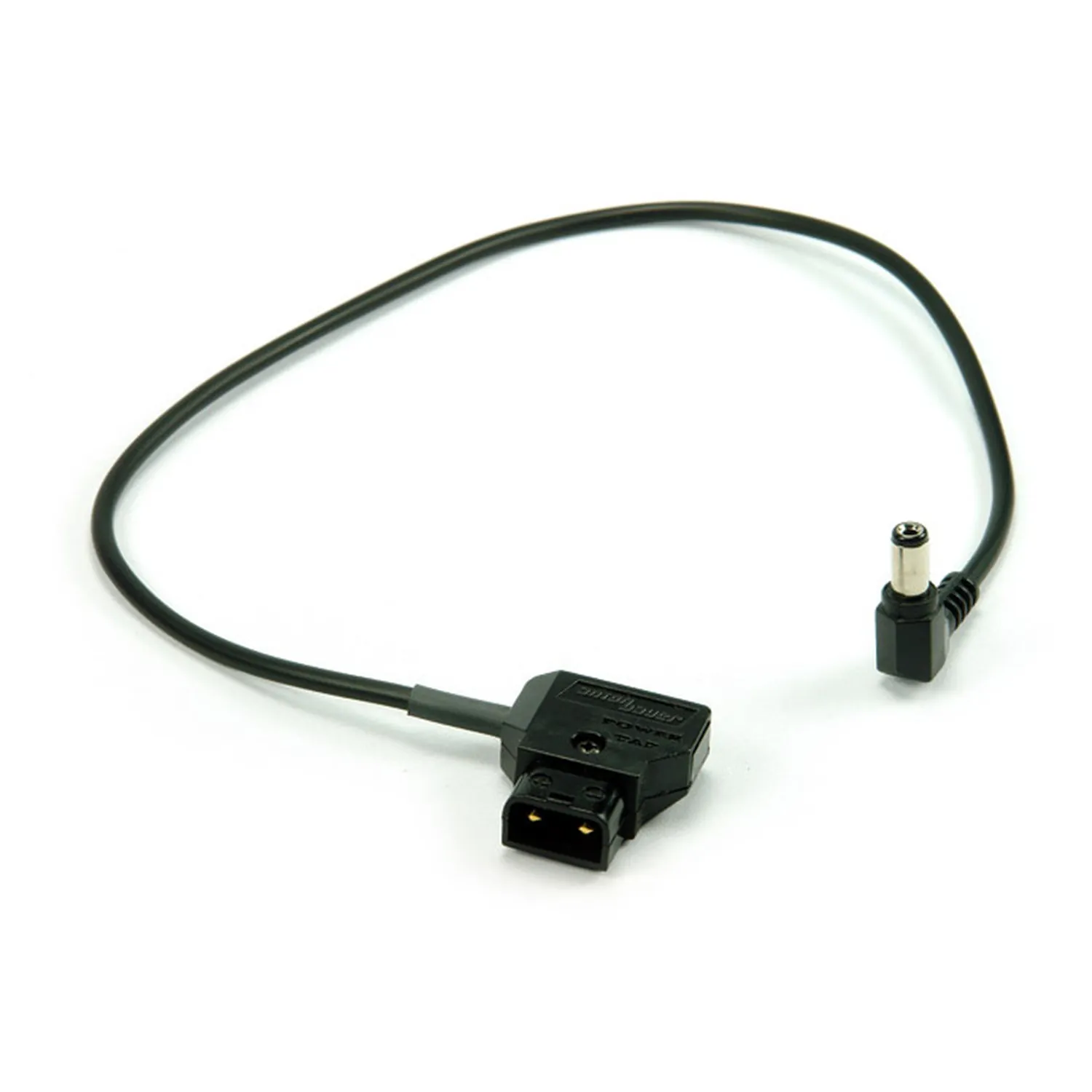 Remote Audio CALEPWRBTAP DC Power Cable PowerTap to S760: The cable with its PowerTap plug and right-angle coaxial plug.