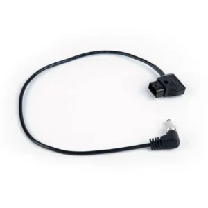 Remote Audio CAPTAP761 DC Power Cable for Zaxcom Wireless: The cable with its PowerTap plug and right-angle locking coaxial plug.