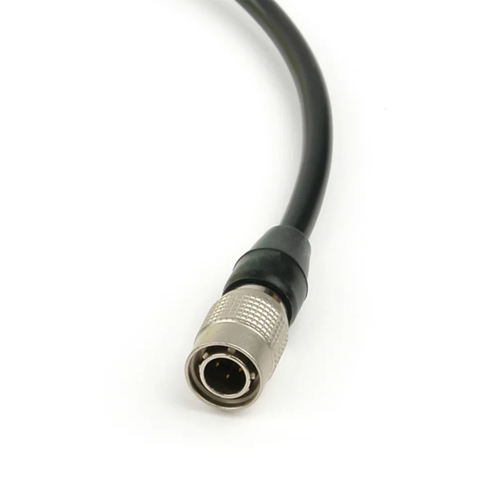 Remote Audio CAPTAPHIR DC Power Cable D-Tap to 4-Pin Hirose Male: The 4-pin Hirose male up close.