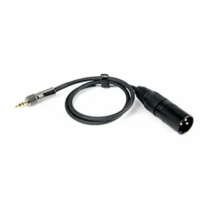 Remote Audio CASENEK500 Balanced Adapter for Sennheiser EK500: The cable with its 3.5 mm locking plug and XLR3M.