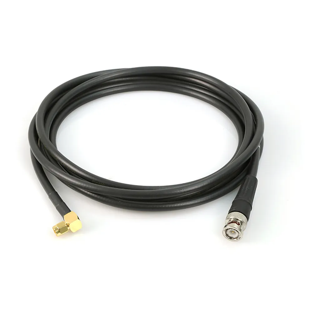 Remote Audio CASMARBNC010 50 Ohm SMA to BNC Antenna Cable: The 10 ft cable coiled.