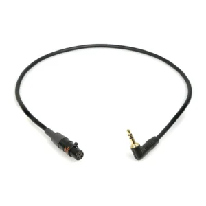 Remote Audio CAT3F1/8MS Adapter Cable TA3F to 3.5mm Right Angle: The 18 in cable coiled loosely.
