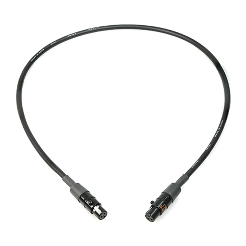 Remote Audio CAT3FL24 Balanced Jumper Cable TA3F to TA3F (2 ft): The full 2 ft jumper.