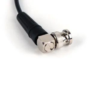 Remote Audio CATC1/8BNC Timecode Adapter Cable 3.5mm to BNC: The right-angle BNC plug up close.