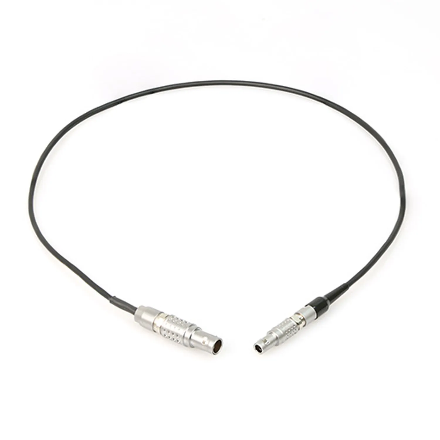 Remote Audio CATCL5ML4M Timecode Cable 5-Pin Lemo to 4-Pin Lemo: The whole cable with a Lemo plug at each end.