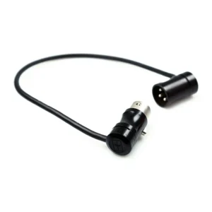 Remote Audio CAXJ12LPMF Low Profile Jumper Cable XLR3F to XLR3M: The jumper from the other side.