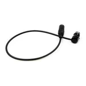 Remote Audio CAXJ18LPF Balanced Jumper XLR3F Low Profile to XLR3M: The whole cable from low-profile XLR3F to XLR3M.