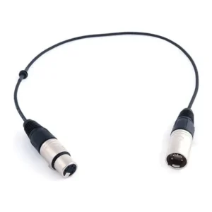 Remote Audio CAXJB5P Balanced Stereo Jumper XLR5F to XLR5M: The jumper with its XLR5F and XLR5M.