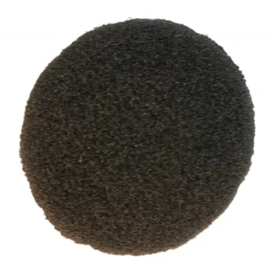 Remote Audio Ear Bud Foam Replacement (Pair): A black foam ear bud cover.