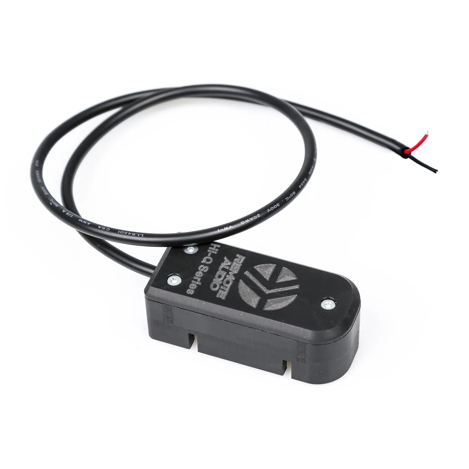 Remote Audio Hi-Q Battery Cup - Pigtail: Hi-Q battery cup with its tinned-lead pigtail.