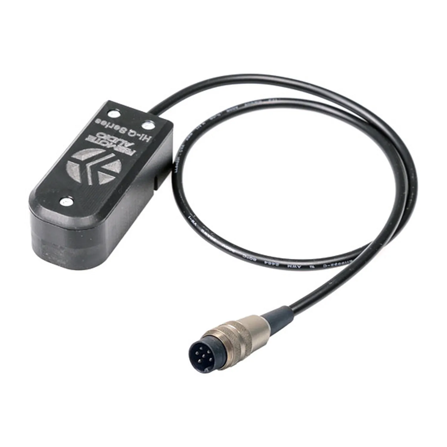 Remote Audio HIQNAG Hi-Q Battery Adapter for Nagra Recorders: The battery adapter with its cable and Tuchel connector.