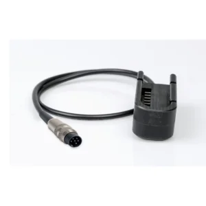 Remote Audio HIQNAG Hi-Q Battery Adapter for Nagra Recorders: The adapter's battery contacts and Tuchel connector.