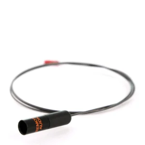 Remote Audio Lav Snake: Lav Snake with its TA connector end.