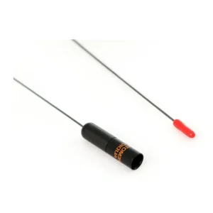 Remote Audio Lav Snake: Lav Snake's red tip and connector end.