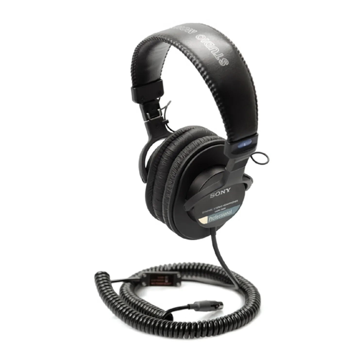 Remote Audio MDR7506ILS-S Talkback Headset, In-Line Mic (Straight): A modified MDR-7506 headset with its in-line mic cable.