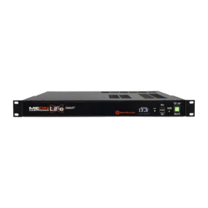 Remote Audio Meon LiFe Smart Cart Power System: Meon LiFe Smart rack unit, front panel.