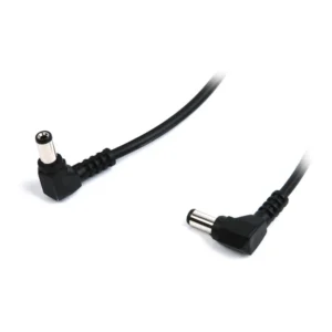 Remote Audio NPADCL33Y NP-1 DC Battery Adapter: The two right-angle coaxial plugs up close.